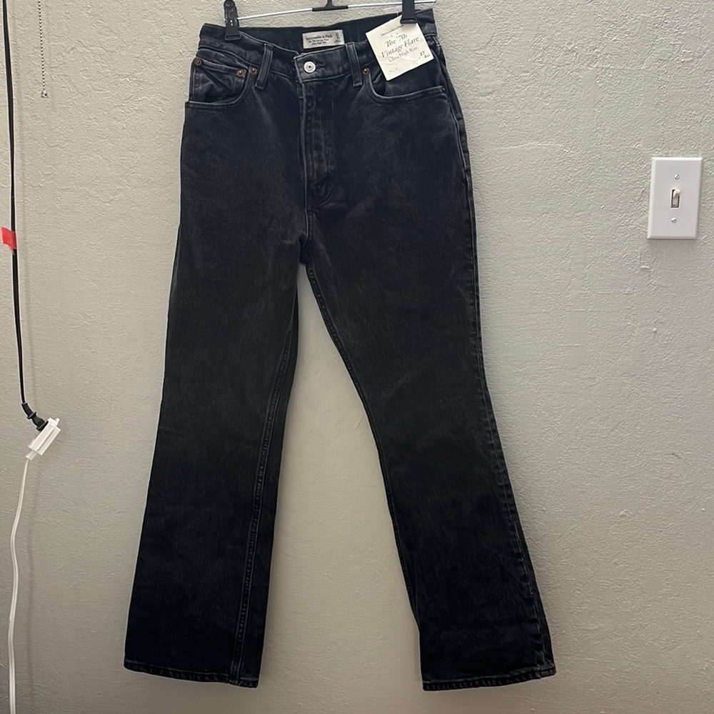 the 70s Vintage Flare Ultra High Rise Jeans - Abercrombie